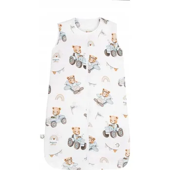 Fusak Bambusový spací pytel pro miminko 6-18 měsíců - Traktory Bonjour Cherie TOG 2