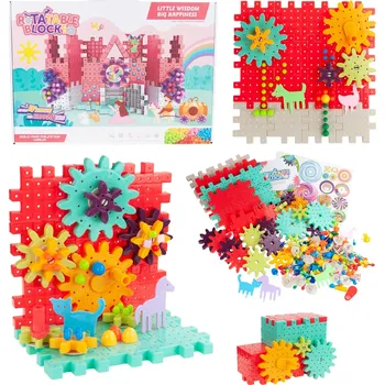 ostatní stavebnice Stavebnice Martom Ozubené oplatky 268 dílů