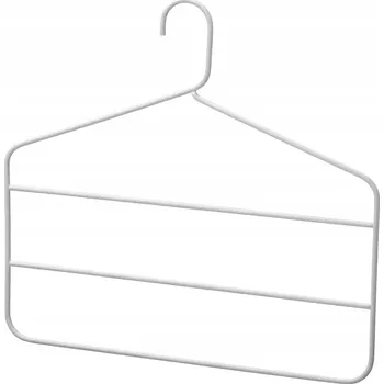 Věšák Šatní ramínko kovový IKEA bílý