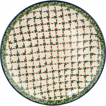 Talíř Jídelní talíř mělký 25 cm - Ceramika Artystyczna Bolesławiec