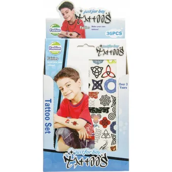 Odstranitelné tetování Sada na na tetování TRIBALE samolepky tetování PROUŽKY
