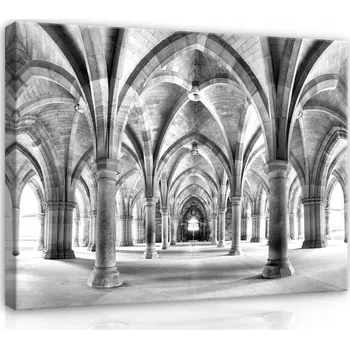 Obraz OBRAZ NA PLÁTNĚ CANVAS 100x75 ARCHITEKTURA GOTIKA