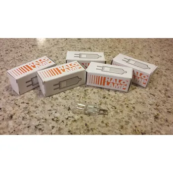 Žárovka Halogenová žárovka 20W 12V G6.35 Sada 5 Kusů