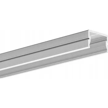 LED osvětlení LED profil KLUŚ Siler eloxovaný 2 m