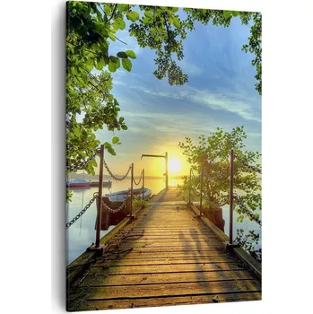 Obraz Obraz na plátně do obýváku ložnice 50x70 krajina obrazy na zeď canvas