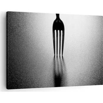 Obraz Obraz na plátně do obýváku ložnice 70x50 vidlička foto obrazy na zeď