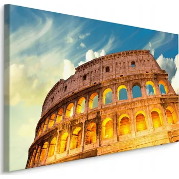 Obraz Obraz Canvas Koloseum Architektura NEBE 3D 70x50