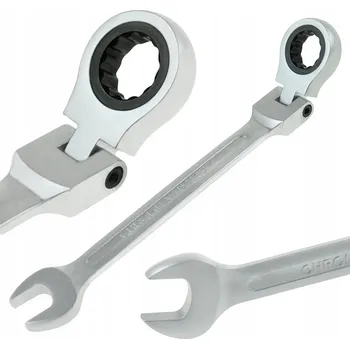 Klíč REXXER - KLÍČ OČKOPLOCHÝ S RAČNOU - 19mm