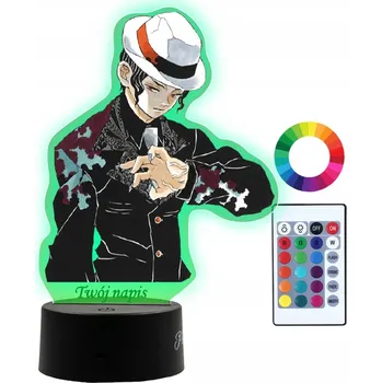 Lampička Plexido vícebarevná Noční lampa