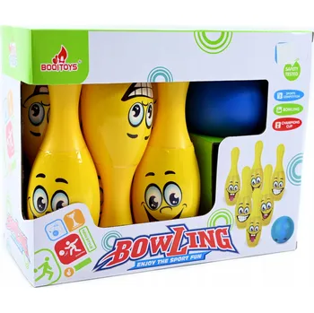 Hračka pro nejmenší KUŽELKY PLASTOVÉ PRO DĚTI BOWLING SADA NA HRANÍ