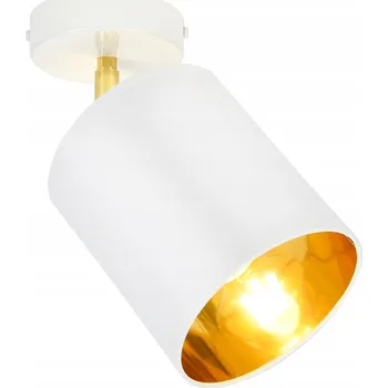 ZÁVĚSNÁ LAMPA STROPNÍ LUSTR STROPNÍ SVÍTIDLO Bílá Zlatá