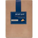 Prostěradlo s gumou SCANquilt bavlna 90 x 200 cm