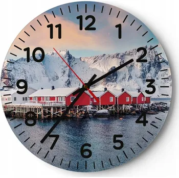 Hodiny Nástěnné hodiny ARTTOR modré 30 cm