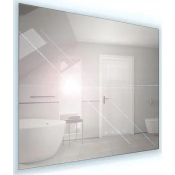 Zrcadlo Zrcadlo závěsné s LED podsvětlením po obvodu Nikoletta LED 1