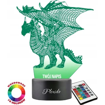 Lampička Plexido vícebarevná Noční lampa