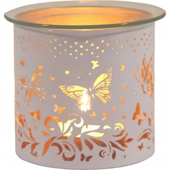 Aroma lampa Aromalampa kovová Woodbridge Candle 10,5 cm