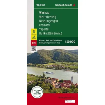 Freytag & Berndt mapa Wachau-Dunkel (WK0071)