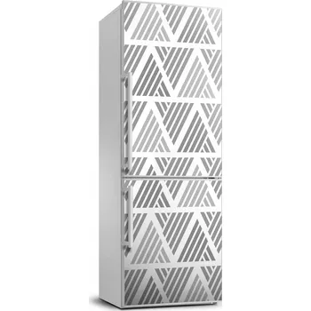 Fototapeta Samolepicí samolepící na ledničku Šedé cikcaky