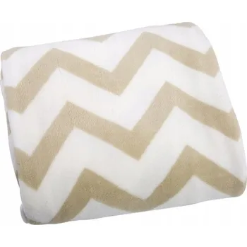 Prostěradlo Přehoz na postel Eurofirany mikrovlákno 150 cm x 200 cm béžový