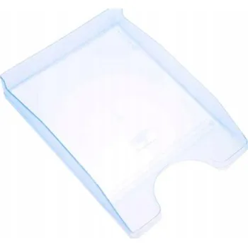 Police na dokumenty, odkládací přihrádka, světle modrá