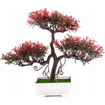 umělá květina Stromek Bonsai Umělá rostlina 23 cm Různé druhy