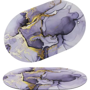 Koupelnová předložka RYCHLESCHNOUCÍ KOUPELNOVÁ PŘEDLOŽKA PROSTISKLUZOVÁ PODLOŽKA 60X90 cm