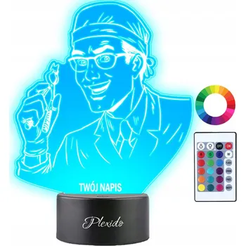 Lampička Plexido vícebarevná Noční lampa