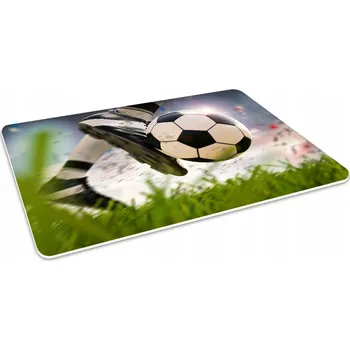 Chránič podlahy Podlahová podložka pod křeslo 140 Cm Fotbalový míč, tloušťka 2,2 mm