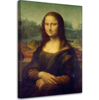 Obraz OBRAZ NA PLÁTNĚ Mona Lisa - Da Vinci 70x100