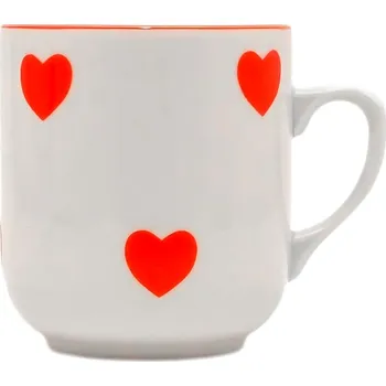 hrnek 300ml Trojka SRDCE porcelán