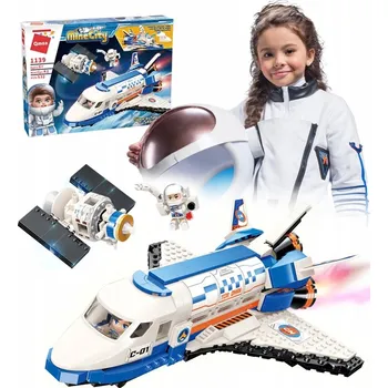 ostatní stavebnice Stavebnice Qman MineCity Space Shuttle 532 dílů