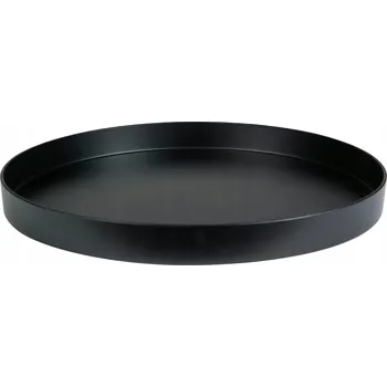 PODNOS ČERNÝ 27cm LOFT dekorace do obýváku na klíče drobnosti svíčky