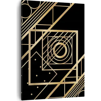 Obraz Obraz na plátně do obýváku ložnice 50x70 abstrakce obrazy na zeď