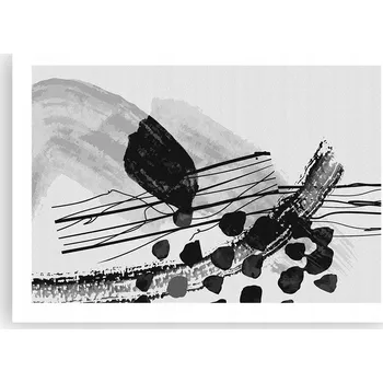 Obraz Plakát bez rámu do obývacího pokoje ložnice 70x50 abstrakce moderní módní obraz