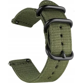 Řemínek na hodinky Řemínek Boja Straps pro Xiaomi 22mm černý