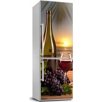 Fototapeta Samolepka na ledničku samolepící Hroznové Víno a víno