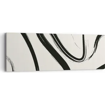 Obraz Obraz na plátně do obýváku ložnice 90x30 linie foto obrazy na zeď