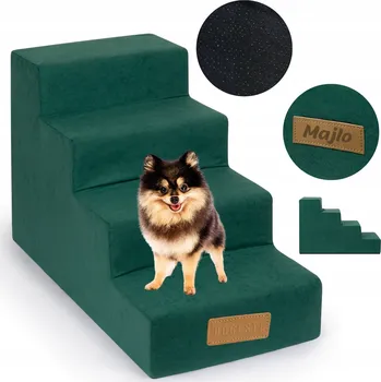 Schůdek Schůdky pro psa DOGESTE, 4 schůdky, 40 cm, nosnost 20 kg