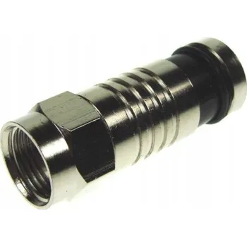 F konektor RG6 kompresní, balení 10 ks