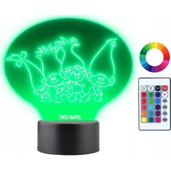 Lampička Plexido vícebarevná Noční lampa