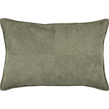 Polštář Dekorativní Polštář DANDY 40x60 khaki manšestr BOHO retro polštář s vložkou