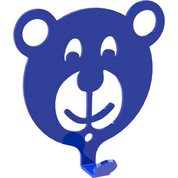 Věšák Kovový Šatní ramínko Domer , odstíny modré