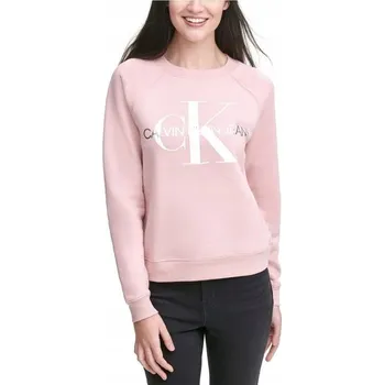 Dámská mikina Dámská mikina Calvin Klein bez kapuce , navléká se přes hlavu, velikost XS