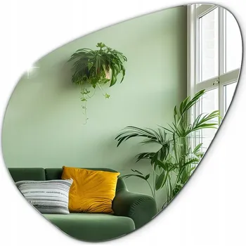 Zrcadlo Zrcadlo Tulup nástěnné asymetrické 580 x 575 mm