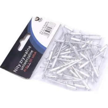 Nýt TRHACÍ NÝTY 4,0 x 12,5 MM 50 KS HLINÍK OCEL