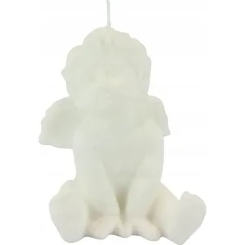 Svíčka Parafínová vonná svíčka BÍLÁ Adpal 1 ks