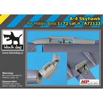 Plastikový model Blackdog 1/72 A-4 Skyhawk (HOBBYB)