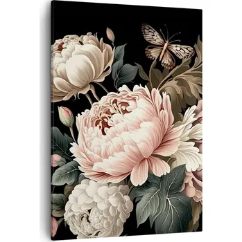 Obraz Obraz na plátně do obývacího pokoje ložnice 50x70 botanika obrazy na zeď canvas