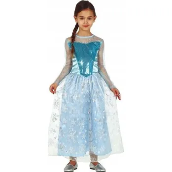 Karnevalový kostým KOSTÝM SNĚHOVÉ SVĚTLE MODRÁ KOSTÝM