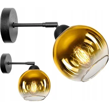 Nástěnné svítidlo Moderní nástěnné svítidlo Skleněná Koule ZLATÁ #820